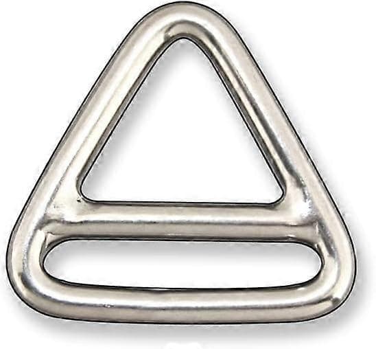 Triangel med stangdiameter 6 mm A4 rustfritt stål (6 x 50 mm)