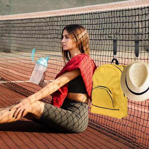 6-pack basebollstängselkrokar Nylon säkerhetsbältesspänne stängselkrokar
