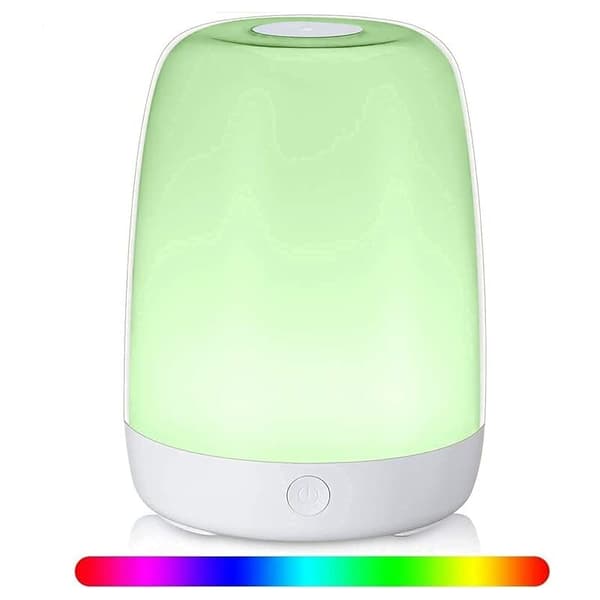 Dimbar LED nattbordslampe - 3 lysmoduser - berøringssensor - varmhvit?