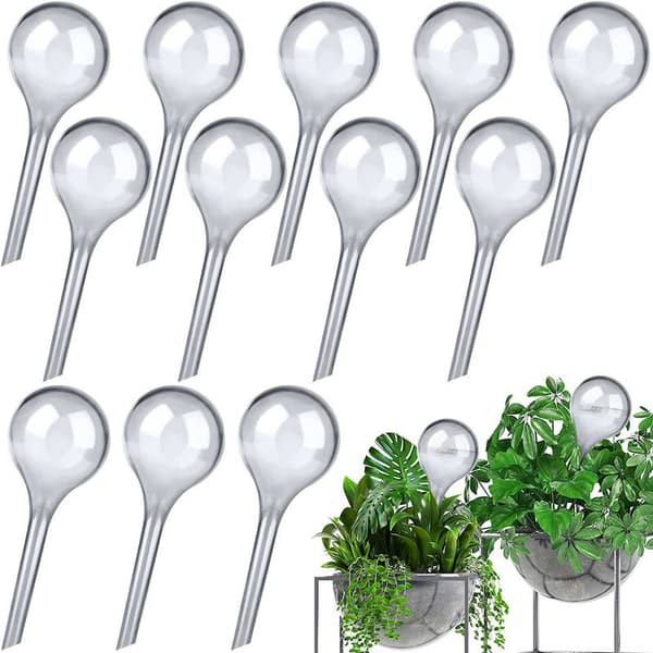 12 stk. automatiske vandingsdryppere til blomsterplanter size:L