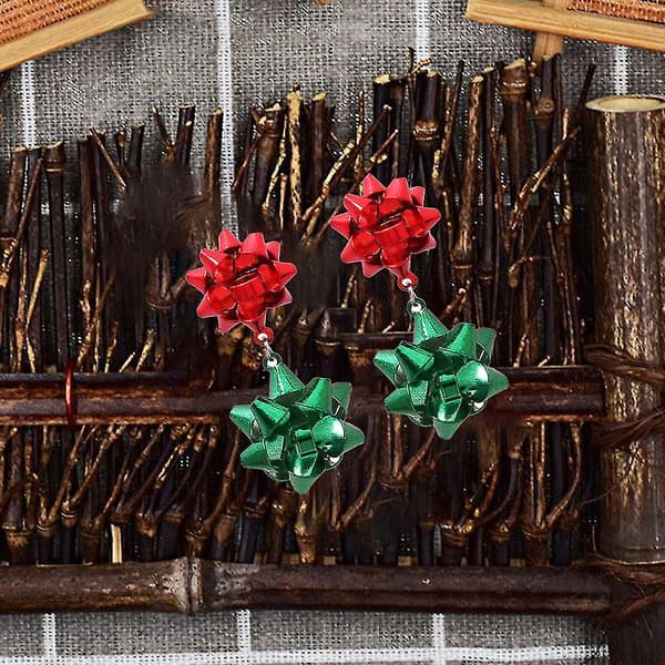 Juleøredobber for kvinner Xmas Øredobb Smykkegave