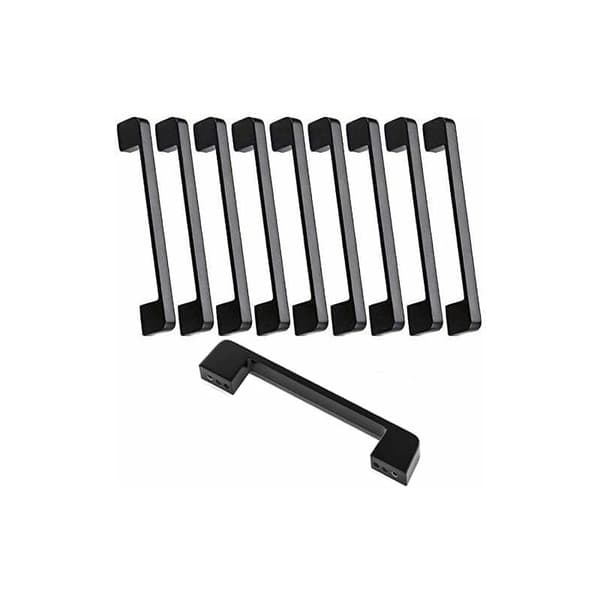 10 stk. Møbelgreb 160 mm center afstand-Sorte køkkenlågegreb Møbelgreb Sorte køkkengreb 160 mm