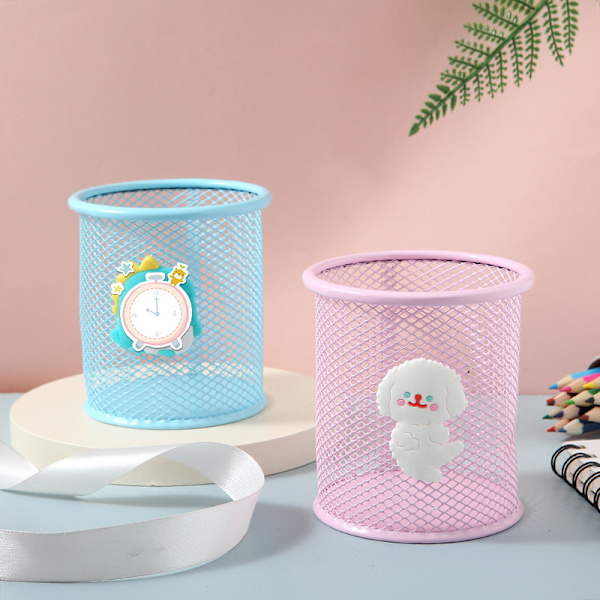 Kontor Organizer Makeup Børste Rund Beholder, Penneholder size:A