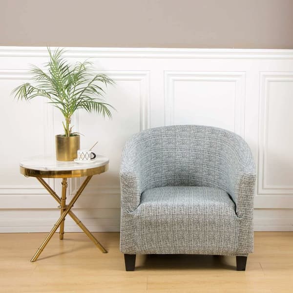 Sofastoltrekk, Polyester Spandex Badekarsstoltrekk, Lenestoltrekk, Mykt Møbelsofaovertrekk
