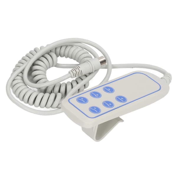Lyftbäddkontroller Elektrisk PVC IP66 Slitstark Lyftstol Handkontroll för Sjukhus (8-stift)