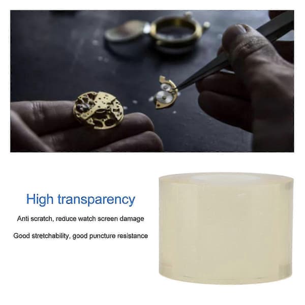 Skyddsfilmstejp för klocka, antistatisk hög transparens 50mm