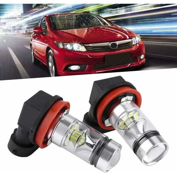 Auto LED tåkelys H11 H8 100W 20SMD anti-tåkelys tåkebil kjørelys