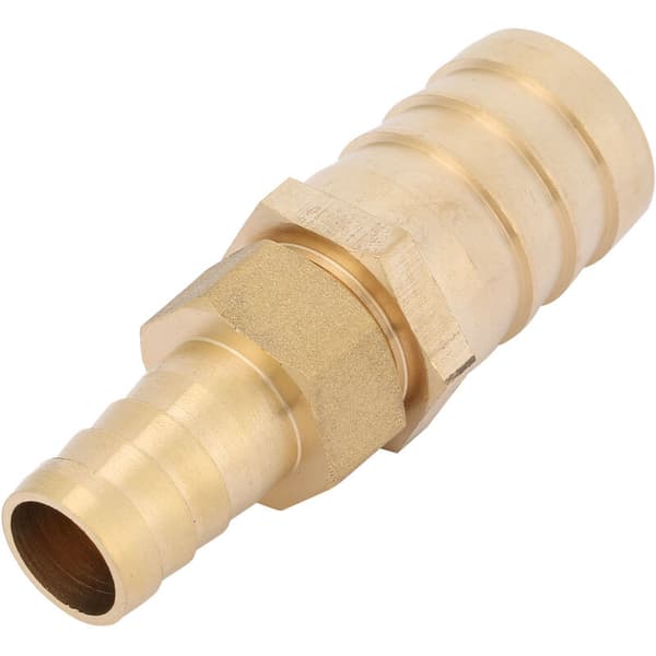Reduserende messingbøssing med mothaker, hunngjengerørkobling, adapter (16-25 mm)