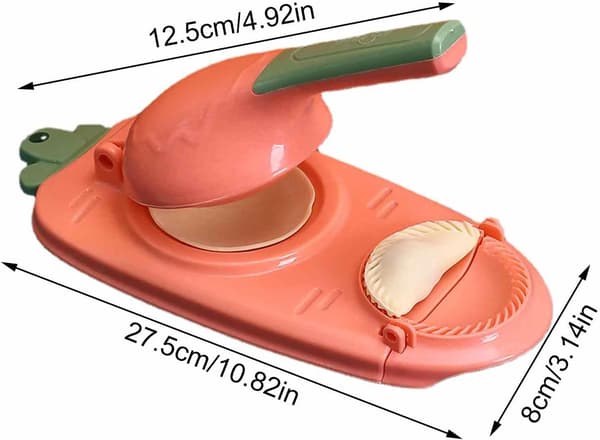 Dumplingform, 2-i-1 dumplingform pink