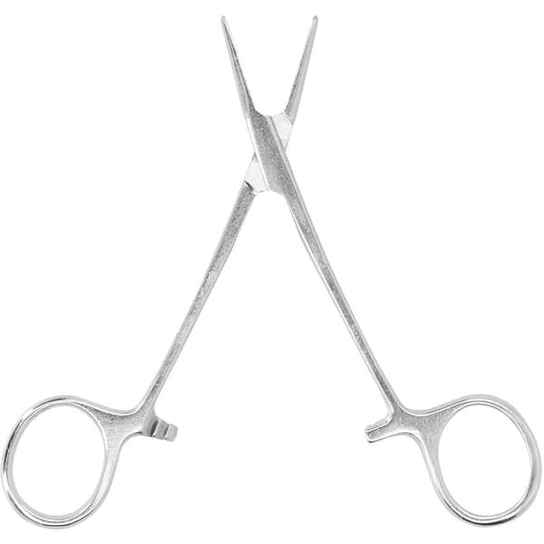 12,5 cm hæmostatisk pincet i rustfrit stål til kæledyrshårfjerner Angel Lock-tang til husdyr