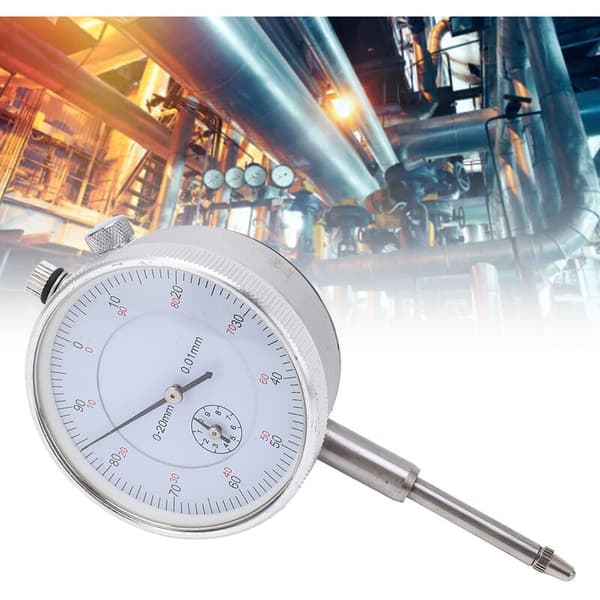 Mekanisk mätklocka, högprecisionspekarmätklocka för instrumentmätningar (0-20 mm)