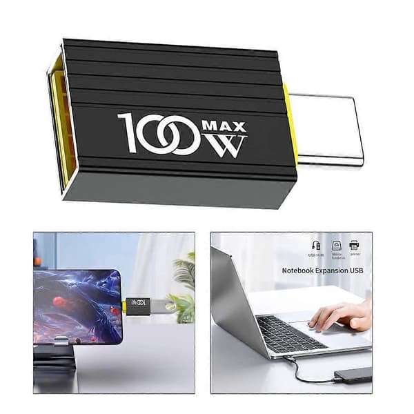 USB C - USB-sovitin 3.0 10 Gbps USB - USB C -sovitin USB C uros - USB 3.0