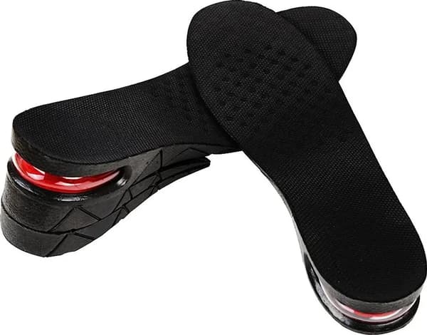 Originale høydeøkende innleggssåler, 7 cm høye, 3 lag