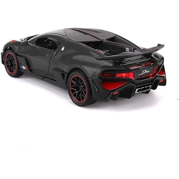 Legetøjsbil Bugatti Divo Legeringsmodelbil, 1:32 Støbt Bil Gaver Til 3 Til 7 År Gamle