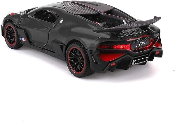 Leketøy Bil Bugatti Divo Legeringsmodellbil, 1:32 Støpt Bil Gaver Til 3 Til 7 År Gammel