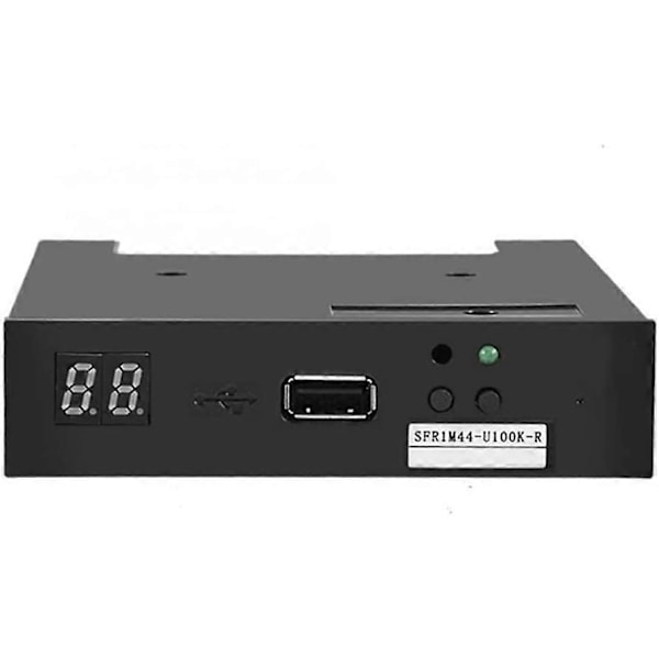 U100K 3,5 tommer diskettedrev til USB-emulator 1,44 MB 34-bens interface til musikalsk diskettedriver