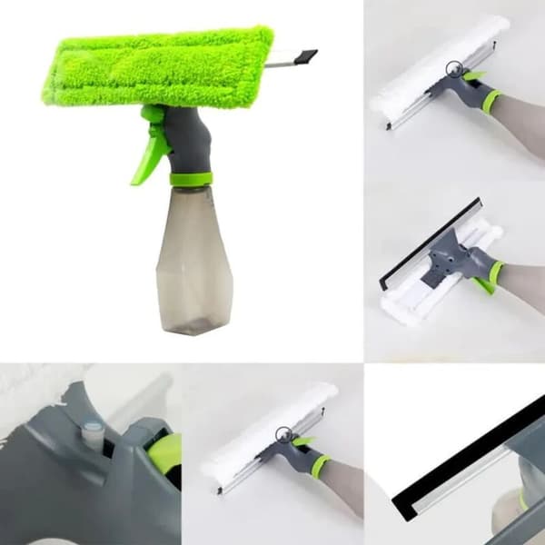 MultiClean Tørkespray, Vindusvasker, Vindusviskere, Bilvask, Vindussug