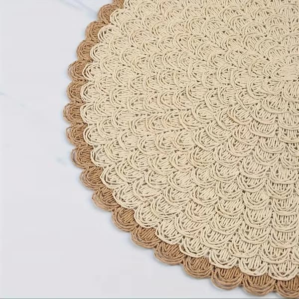 Neliosainen pyöreä 2D-painettuTabletti setti 4PC