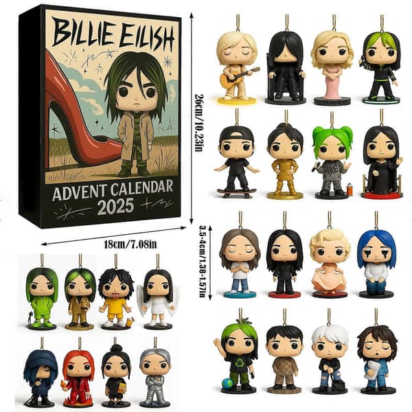 Billie Eilish Julekalender – Blind Box Gave til Juleferien