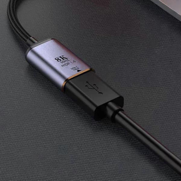 USB C - Displayport-muunnin USB 3.1 Type C - Mini Displayport -sovitin mDP1.4 size:Mini DP