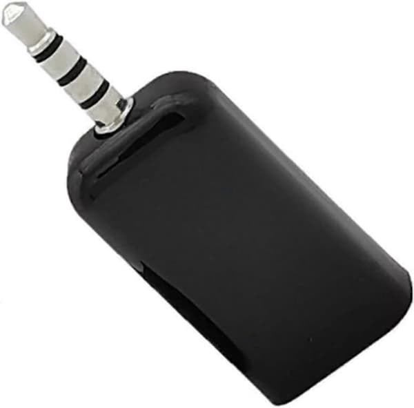 Auxiliary til USB Adapter 3,5 mm Han til USB 2.0 Hun Konverter til Bil Audio MP3 Afspilning Sort