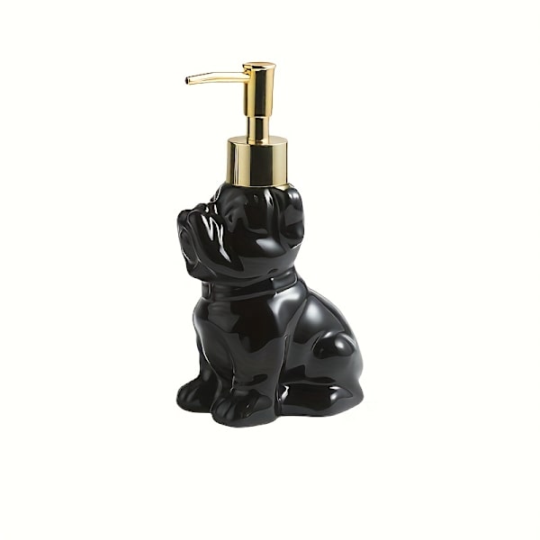 268 g Elegant og delikat hundeformet sæbedispenser 2pc