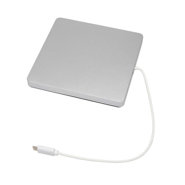 USB-C Superdrive DVD CD-enhet Extern Omskrivare Typ-c DVD/CD-brännare Laptop DVD-enhet Stöd för Windows