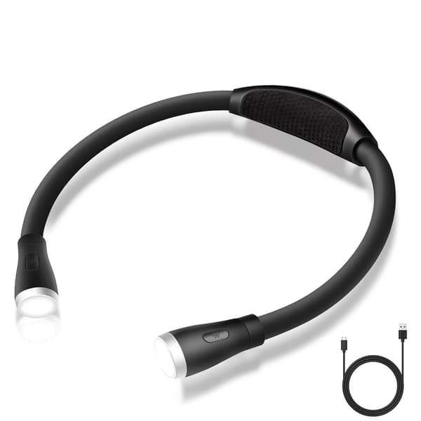 Nattbordsleselys, 9 moduser USB oppladbart leselys