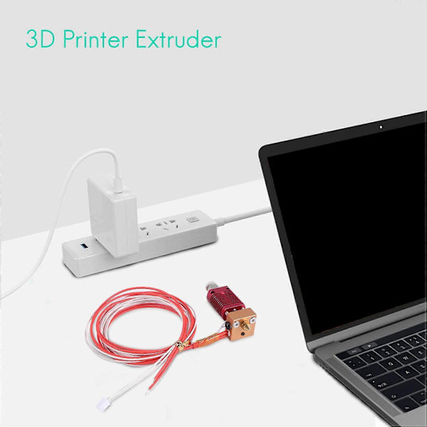 Ender 6 Hotend Samlet Hotend-sæt til Ender-6 3D-printer 3D-printerekstruder Samlet MK8 Hot End-sæt