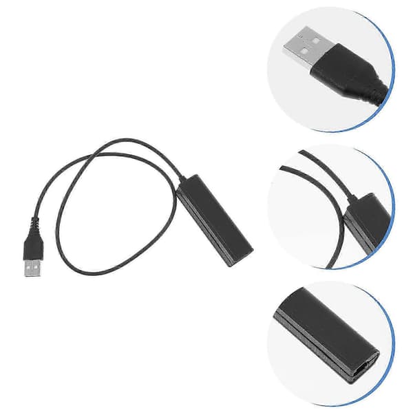 RJ9 USB -sovitinkaapeli muoviliittimellä ja -muuntimella