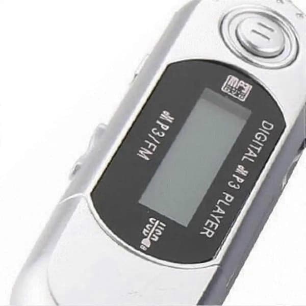 Mini MP3-afspiller Lille Flash Drive Multilingual LCD Musikafspiller (C)