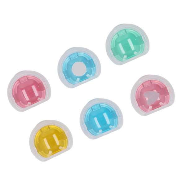 6 Färger Närbildslinsfilter Kit Närbildsfärg Linsfilter Set för Instax Mini 11 Instant Kamera