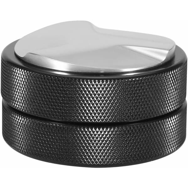 Espressomaskin i rostfritt stål - (Trilobal sula - Svart, 51 mm [diameter])