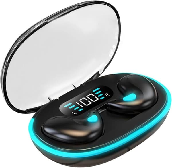 Sleep Dedicated X55 Bluetooth Høretelefoner Digital Display Mini Støjreduktion