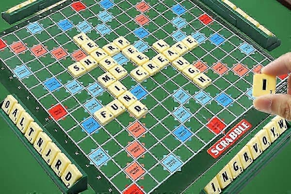 Scrabble Brädspel Ordspel Kul Familj