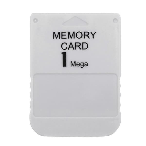 1 MB Mega Memory Card til PS1 PS One til Playstation 1 Spillekonsol Gem Spildata Gemmefremgang