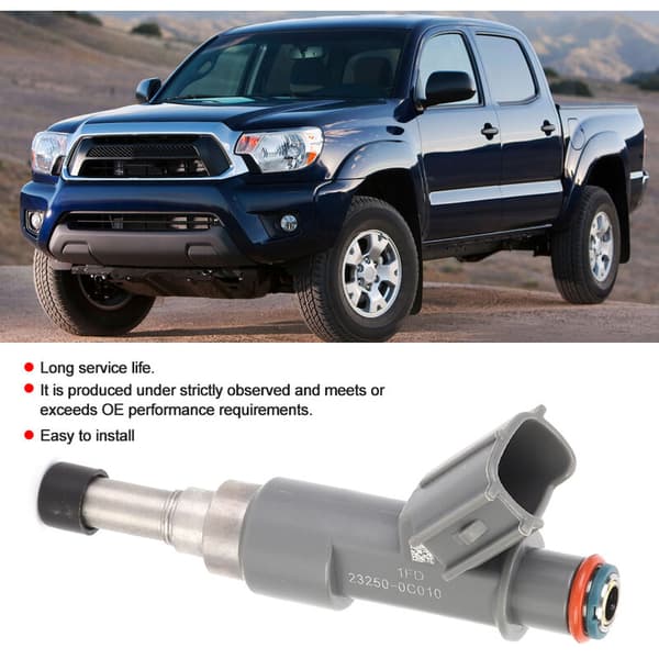 Tilbehør til drivstoffsprøyteinjektor 23250-0C010. Passer til Toyota 4Runner 2010-2012