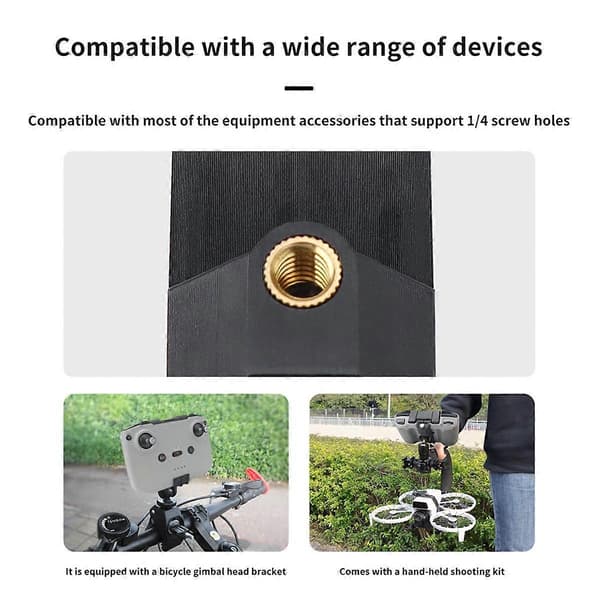 1/4 tums adapterfäste för RC N3/N2 fjärrkontroll för DJI