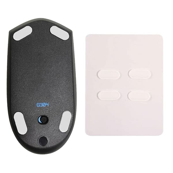 1 sæt glas museskøjter til LogitechG304 G305 musefødder udskiftningsfødder