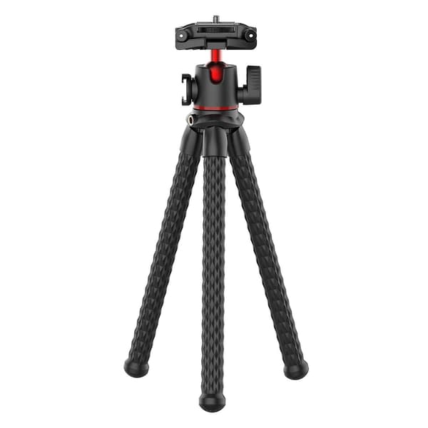 ULANZI MT-33 Multifunksjonelt Fleksibelt Mini Bleksprutstativ med Blitsfotfeste 360° Roterbart Panora