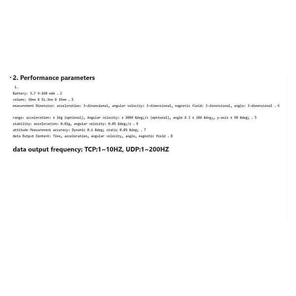 9- WiFi Attitydsensor Accelerometer Gyroskop Attitydvinkel Magnetfält Lutningsmätning WT901