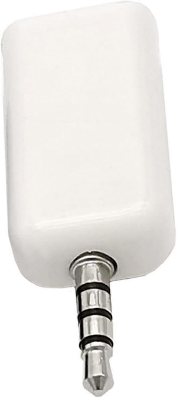 Auxiliary til USB Adapter 3,5 mm Han til USB 2.0 Hun Konverter til Bil Audio MP3 Afspilning Sort