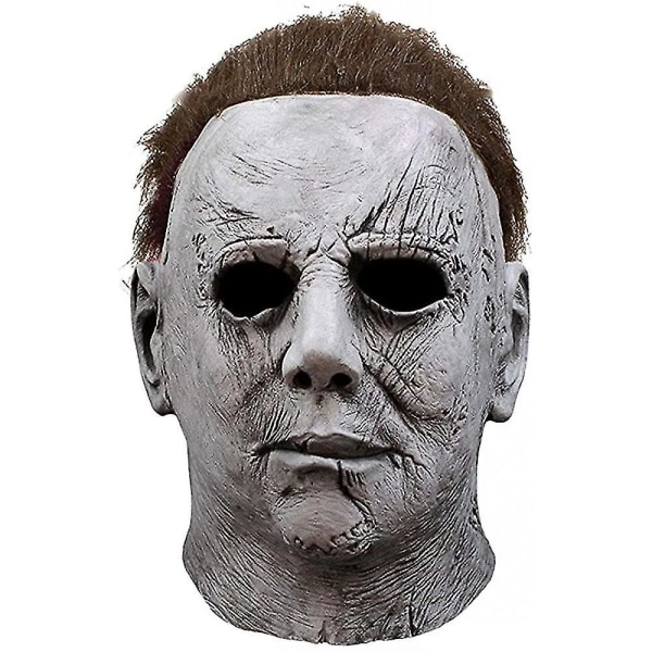 Michael Myers Halloween Masker Kostym Cosplay Latex rekvisita Skräckmask