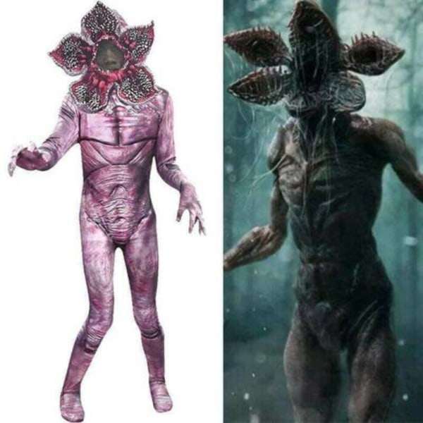 Kid Stranger Things Demogorgon Cosplay -asuHalloween-haalari 160cm