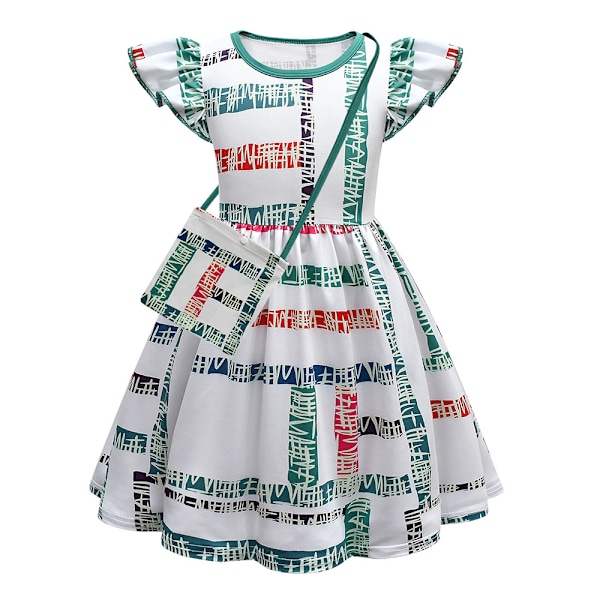 2022 Cosplay Costume Stranger Things sesong 4 kjole med Babg 120cm