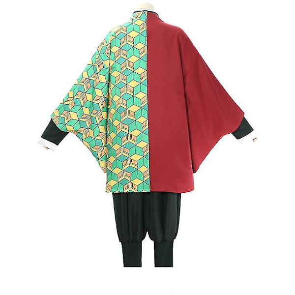 Anime Demon Slayer Kimetsu No Yaiba Tomioka Giyuu Cosplay-asu Damer ja mies Kimono Uniform Hallo A2