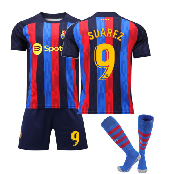 22-23 New Barcelona Jersey Barn Voksen Fotballdrakt Treningsskjorte dress