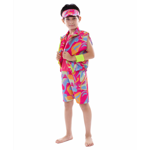 4-8Y Barbie Kids Sportswear Costume Cosplay Halloween kostyme gutter boys L