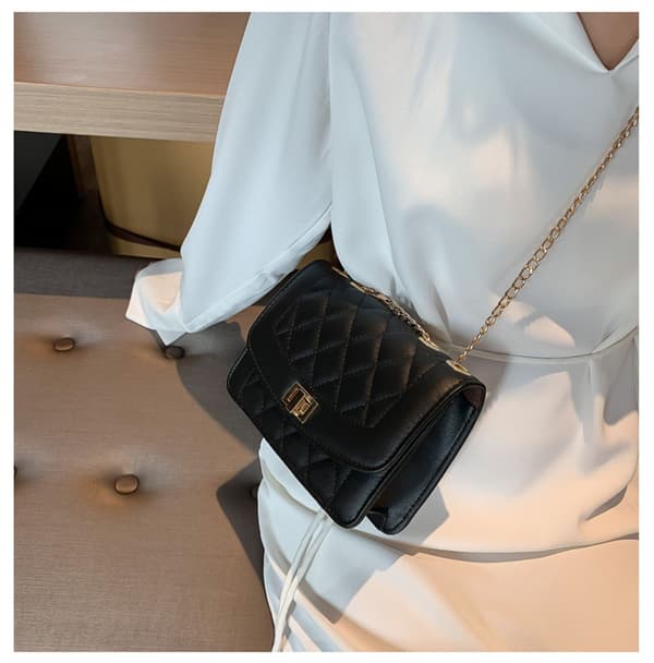Skulderremstasker messenger taske SORT SORT Black