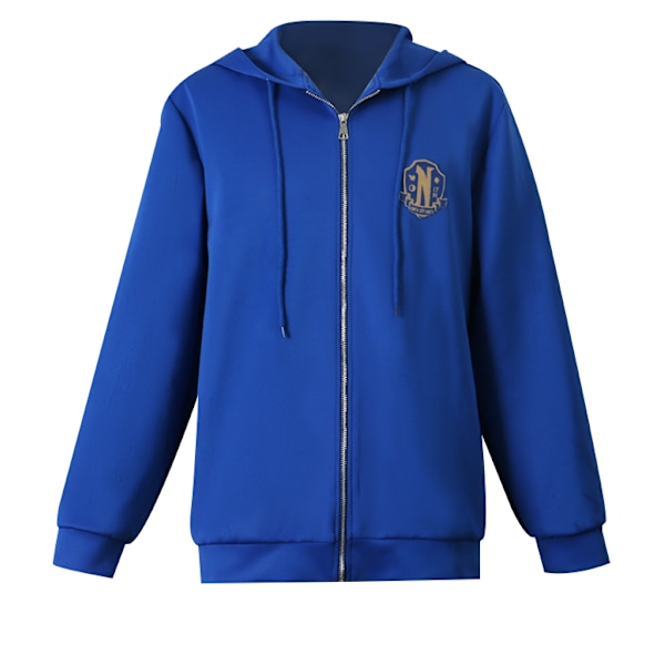 Voksen Hettegensere Kostyme onsdag Cosplay jakke Sweatshirt M